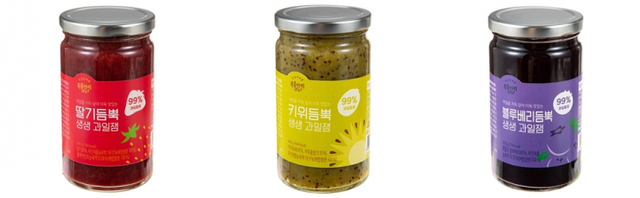 대상에프앤비㈜ 복음자리, 과일듬뿍 생생 과일잼. (제공: 대상㈜)
