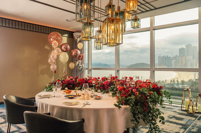 시그니엘 부산, 차오란 프로포즈 패키지. (제공: 롯데호텔)