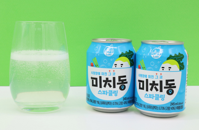 미치동 스파클링. (제공: 롯데칠성음료)