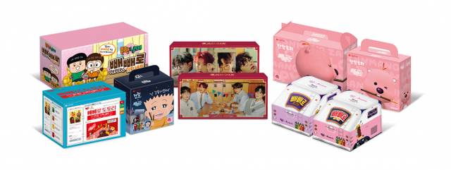 온라인 전용 콜라보 ‘빼빼로’ 제품. (제공: 롯데제과)