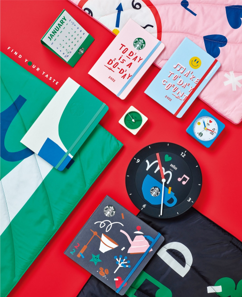 ‘겨울 e-프리퀀시’ 사은품 3종. (제공: 스타벅스)