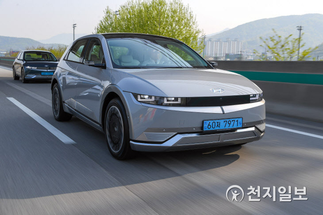 아이오닉5 주행모습. (제공: 현대자동차) ⓒ천지일보 2021.7.25