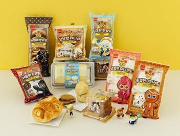 CU×데브시스터즈 쿠키런, 콜라보 제품들. (제공: BGF리테일)