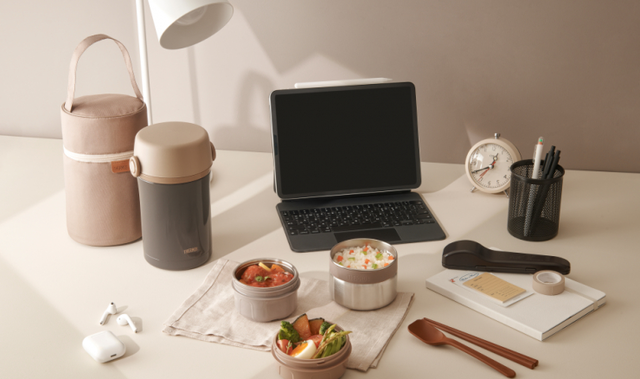 일체형 콤팩트 보온도시락. (제공: 써모스) ⓒ천지일보 2021.11.5