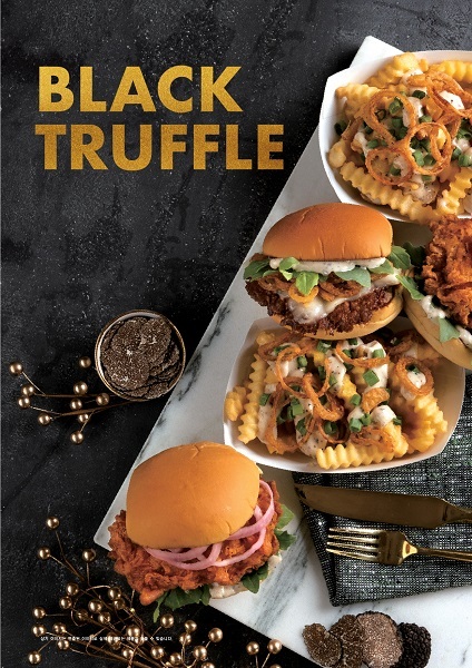 쉐이크쉑, ‘블랙 트러플 시리즈’. (제공: 쉐이크쉑)