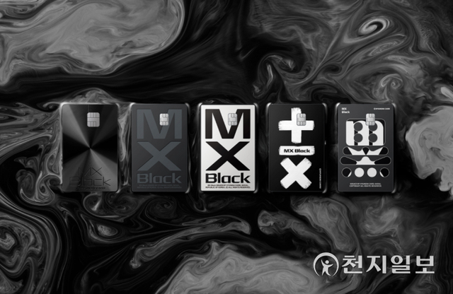 ‘현대카드 MX 블랙’ 플레이트 (제공: 현대카드) ⓒ천지일보 2021.11.16