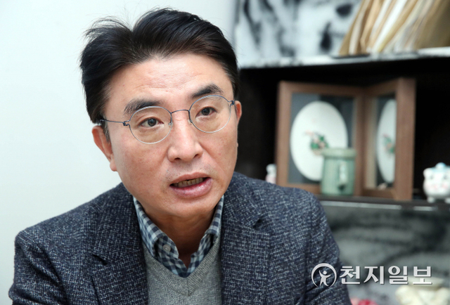 [천지일보=박준성 기자] 김득의 금융정의연대 대표. ⓒ천지일보 2021.11.16