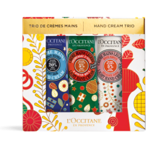 홀리데이 핸드 트리오. (제공: 록시땅)