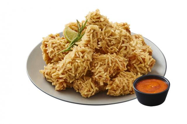 하바네로 포테킹 후라이드. (제공: bhc치킨)