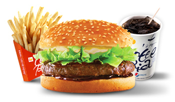 롯데리아가 오는 14일부터 일부 품목의 가격을 인상한다. (사진출처: 롯데리아 홈페이지)