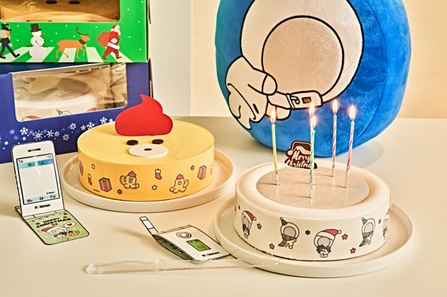 GS25, 무너고구마케이크와 홀맨프로마쥬케이크. (제공: GS리테일)