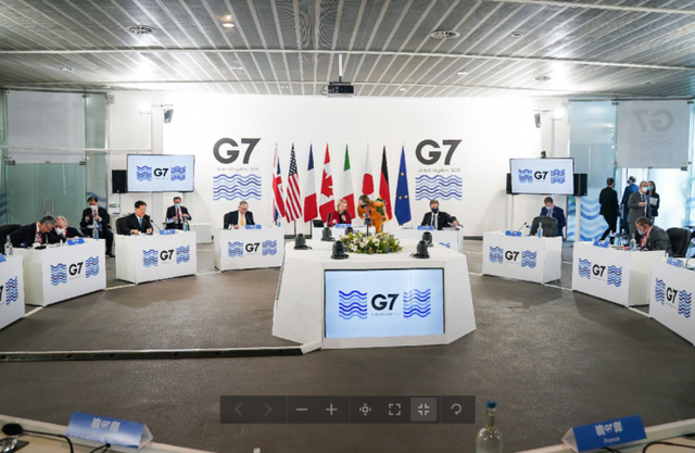 정의용 장관이 영국 리버풀에서 열린 G7 외교·개발장관 확대회의에 참석해 글로벌 공급망 문제 등을 논의했다고 외교부가 13일 밝혔다. (사진=외교부 제공) ⓒ천지일보 2021.12.13
