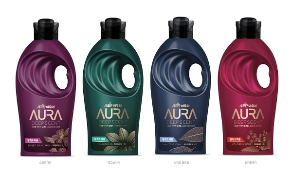 샤프란  우라 딥센트 4종. (제공: LG생활건강)