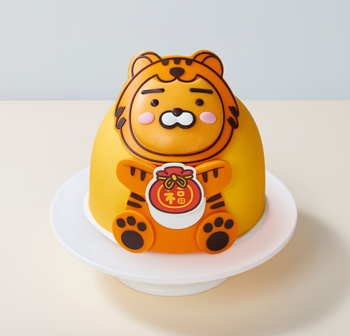 라이언 복돌이 케이크. (제공: 파리바게뜨)