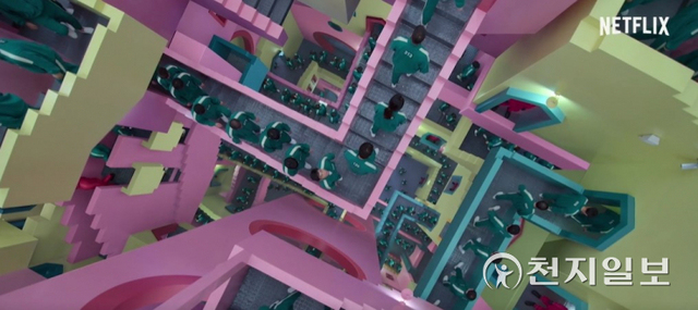 넷플릭스 오리지널 시리즈 ‘오징어게임’ 한 장면. (출처: 해당 영상 예고편 캡처) ⓒ천지일보 2021.9.28