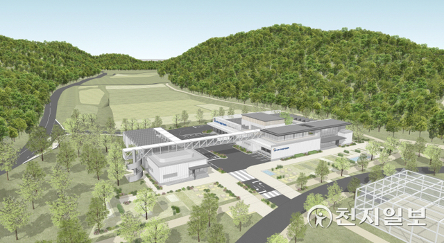 진주시 먹거리통합지원센터 조감도. (제공: 진주시) ⓒ천지일보 2022.1.13