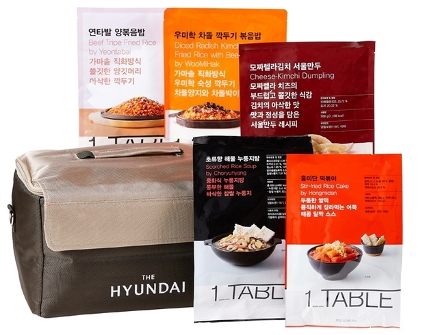 간편식 선물 세트. (제공: 현대백화점)