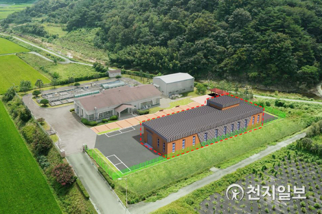 증설을 마친 대곡처리장 조감도. (제공: 진주시) ⓒ천지일보 2020.11.5