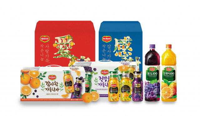 델몬트주스 선물세트. (제공: 롯데칠성음료)