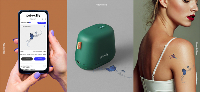 미니 타투 프린터. (제공: LG생활건강)