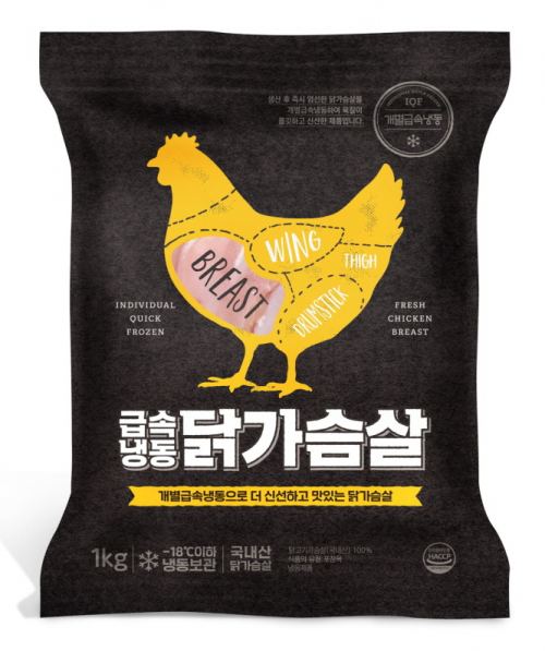 이마트24가 출시하는 급속냉동 닭가슴살. (제공: 이마트24)