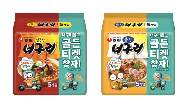 너구리×배달의민족 너구리 패키지. (제공: 농심)