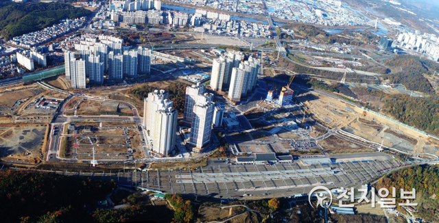 신진주역세권 도시개발사업지 전경. (제공: 진주시) ⓒ천지일보 2020.9.25