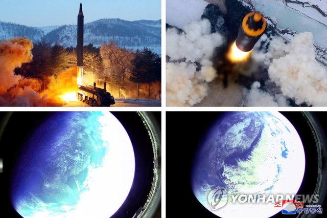 (평양 조선중앙통신=연합뉴스) 북한이 전날 중거리 탄도미사일(IRBM)인 화성-12형 시험발사에 성공했다고 조선중앙통신이 31일 밝혔다.통신은 이날 