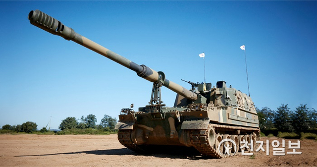 K9자주포(한화디펜스).(제공: 경남도)ⓒ천지일보 2021.5.31