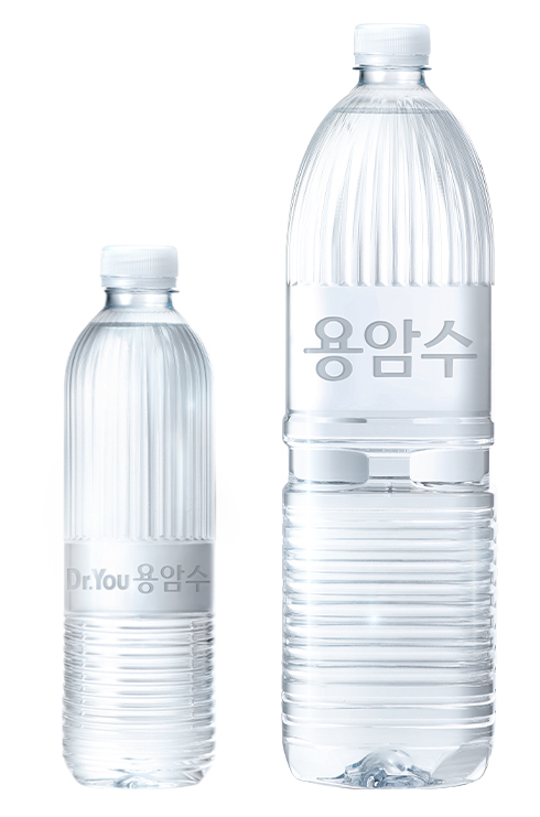 닥터유 제주용암수 무라벨. (제공: 오리온)