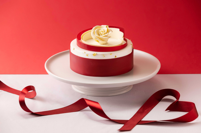 발렌타인데이 스페셜 케이크. (제공: 그랜드 하얏트 서울 호텔)