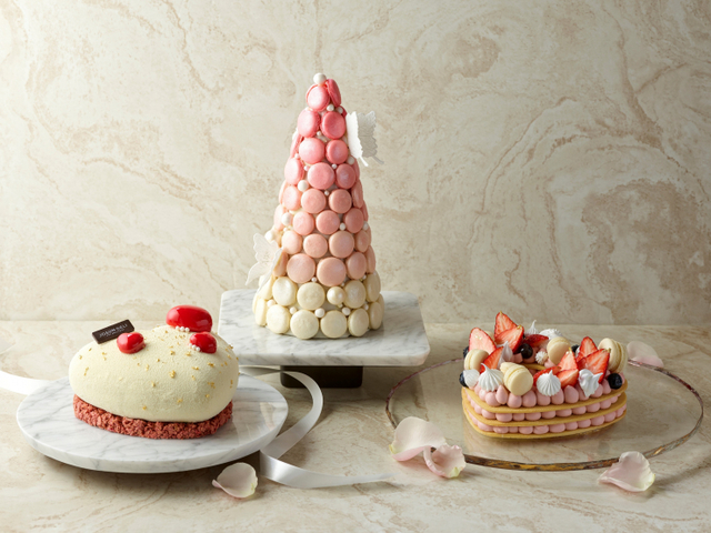 조선 팰리스, 발렌타인데이 케이크. (제공: 조선호텔앤리조트)