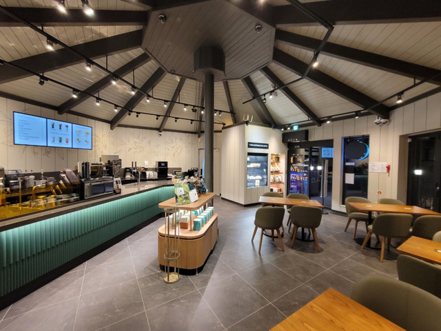 여주자유CC점 내부 전경. (제공: 스타벅스)