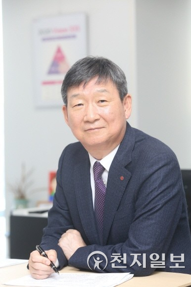 황현식 LG유플러스 사장. (제공: LG유플러스) ⓒ천지일보 2022.2.20