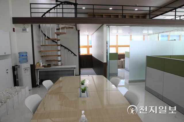 진주 경남혁신도시에 개소한 ‘한국토지주택공사(LH) 채용라운지’. (제공: LH) ⓒ천지일보 2022.3.7