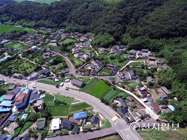 LG·GS 등 우리나라 대표기업가들의 고향인 진주시 지수면. (제공: 진주시) ⓒ천지일보 2022.2.13