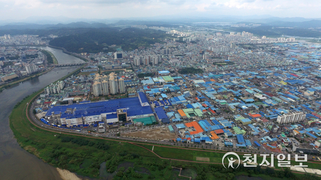 진주시 상평동 남강둔치 전경. (제공: 진주시) ⓒ천지일보 2022.3.28