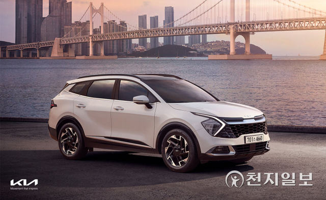 기아 신형 스포티지. (제공: 기아) ⓒ천지일보 2022.2.9