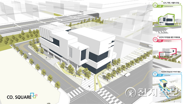 양주1동 복합청사 이전 건립 설계 공모 당선작. (제공: 양주시) ⓒ천지일보 2022.4.8