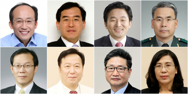 윤석열 정부를 이끌 초대 내각 8명의 장관 후보자 (사진출처: 연합뉴스)