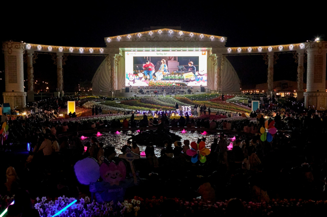 에버랜드 포시즌스 가든에서 ‘스프링 업! 가든 콘서트’가 개최되고 있다. (제공: CJ문화재단)