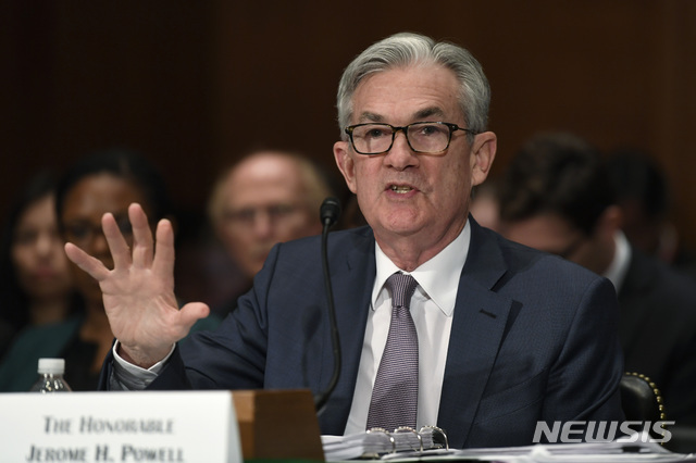 제롬 파월 미 연방준비제도 의장. (출처: 뉴시스)