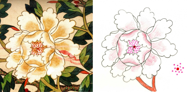 영화(靈花)1(도 2-1), 보주의 무한 확산(도 2-2) (제공: 강우방 일향한국미술사연구원장) ⓒ천지일보 2022.5.23