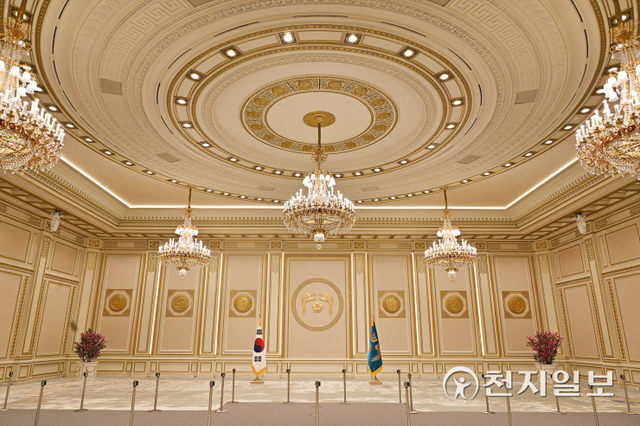 영빈관 내부 (제공: 문화재청) ⓒ천지일보 2022.5.23