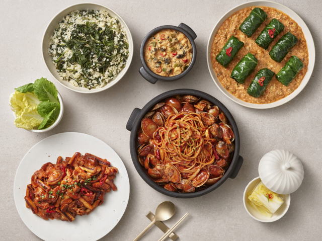 죽장연 밀키트 4종. (제공: 프레시지)