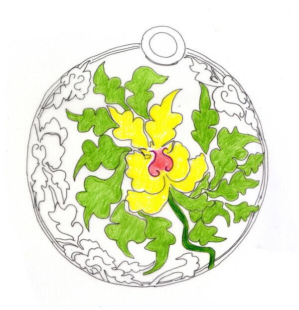 도 2-3 채객분석(1)(제공: 강우방 일향한국미술사연구원장) ⓒ천지일보 2023.02.22.