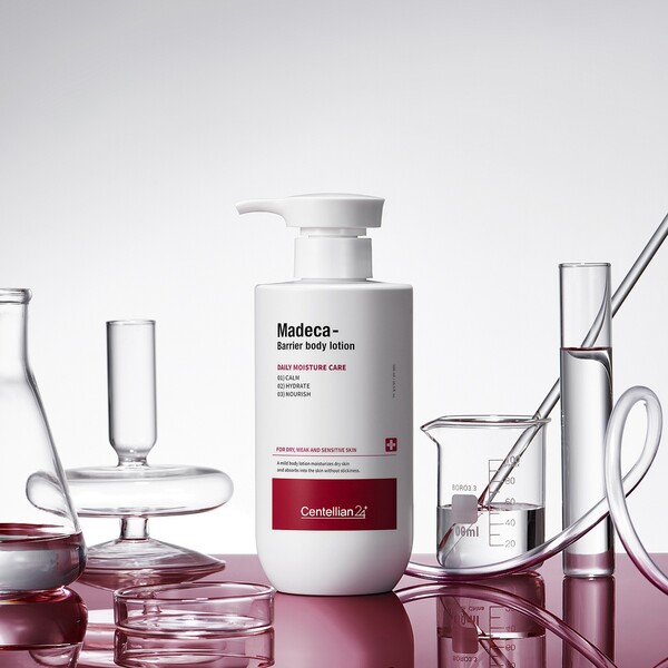 센텔리안24, 마데카 베리어 바디로션. (제공: 동국제약)