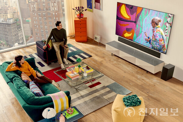 LG전자의 10년 혁신 더한 ‘LG 올레드 TV’. (제공: LG전자) ⓒ천지일보 2023.03.08.