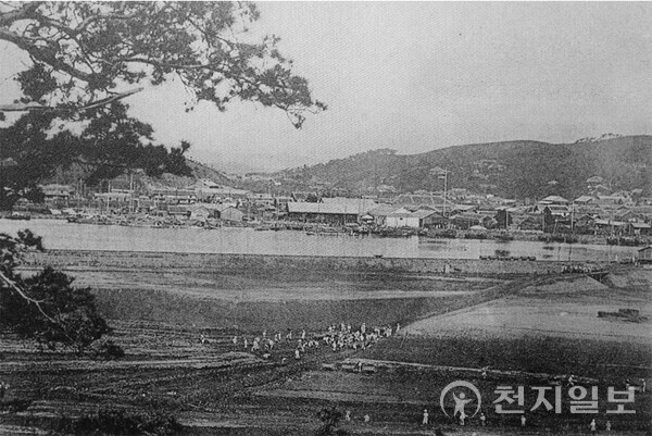 진남포 원경 ⓒ천지일보 2023.03.08.