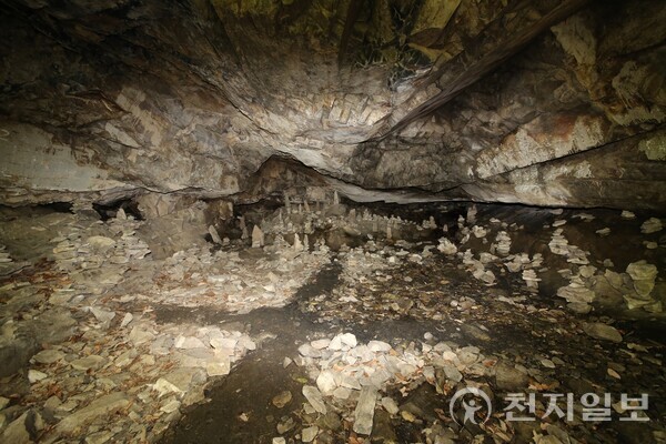조선왕조실록을 보관했던 용굴.  (제공: 정읍시) ⓒ천지일보 2023.05.23.